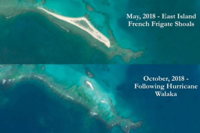 Гавайи начали уходить под воду