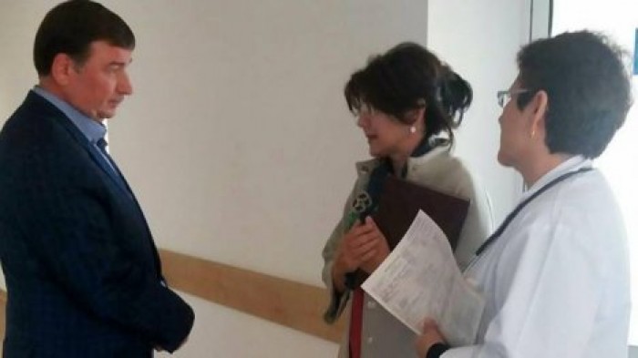Сильвия Раду наведалась с проверкой в районную больницу Хынчешт после ряда жалоб