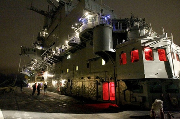 В России задумали авианосец-катамаран