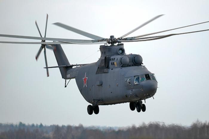 Крупнейший в мире транспортный вертолет жестко приземлился в России