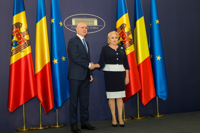 Pavel Filip, întrevedere cu Viorica Dancilă: Adevărata apropiere dintre Republica Moldova și România se face prin proiecte concrete, în interesul cetățenilor statelor noastre