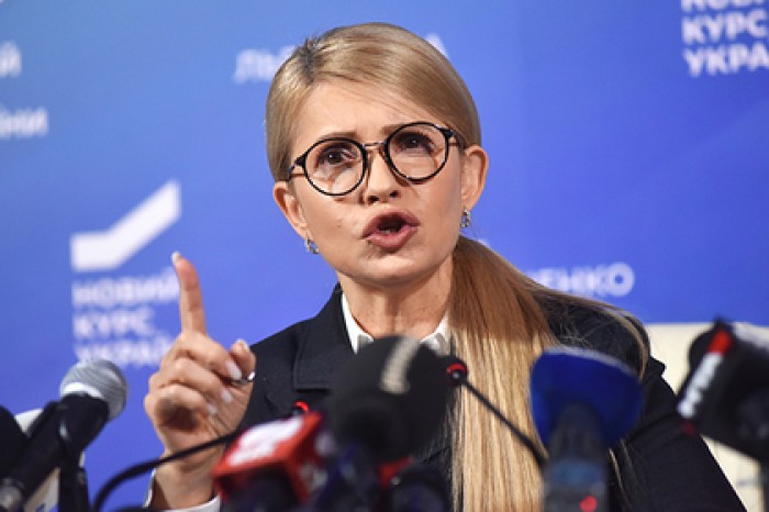 Тимошенко назвала украинцев нацией беженцев