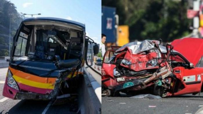 В Гонконге пять человек погибли в ДТП с туристическим автобусом