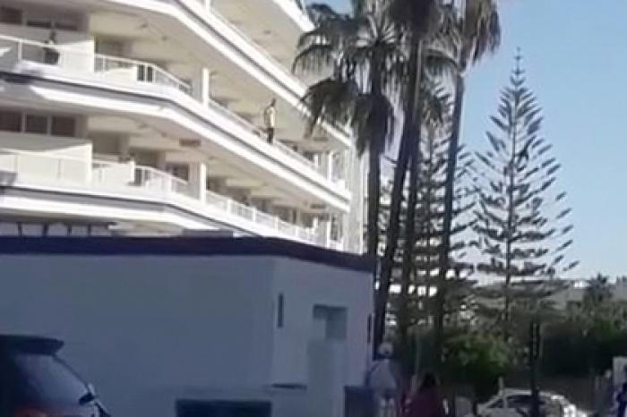 Британский турист накачался кокаином и прыгнул с балкона в отеле