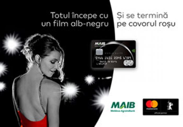 CU UN CARD MAIB, „TOTUL ÎNCEPE CU UN FILM ALB-NEGRU ŞI SE TERMINĂ PE COVORUL ROŞU”