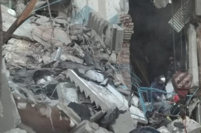 Момент взрыва многоэтажки в Магнитогорске попал на видео