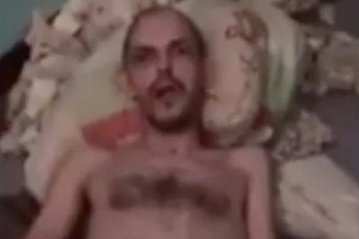 Опубликовано видео с брошенным на гору мусора пациентом российской больницы