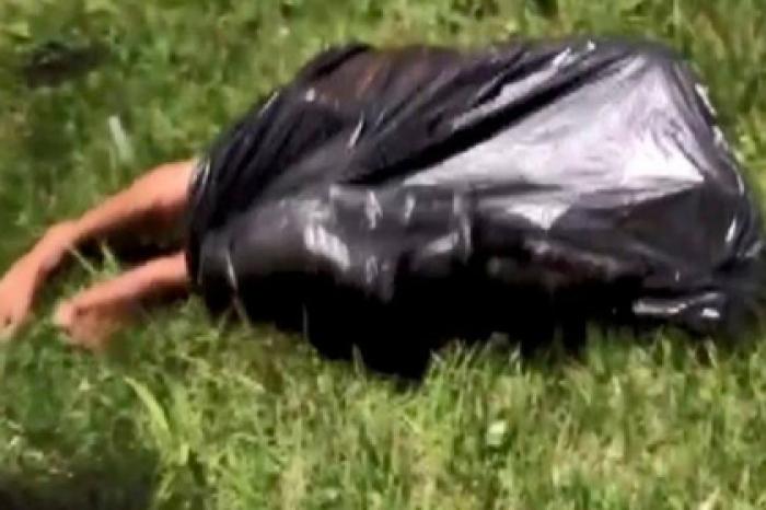 Полиция разбудила найденный в мусорном мешке «труп»
