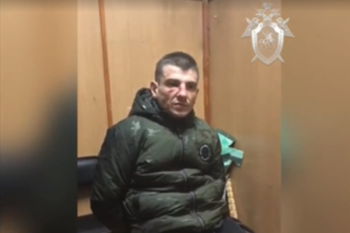 Появилось видео допроса задержанного за убийство директора Burger King