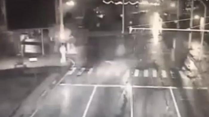 Появилось видео смертельного ДТП в центре столицы