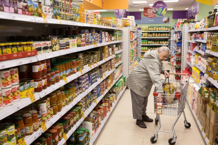 Продукты в России подорожали в три раза быстрее европейских
