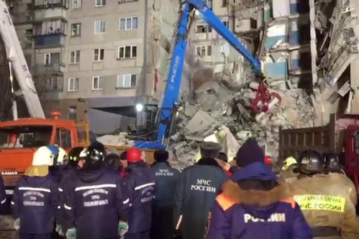 Тело пятого погибшего извлечено из-под завалов дома в Магнитогорске