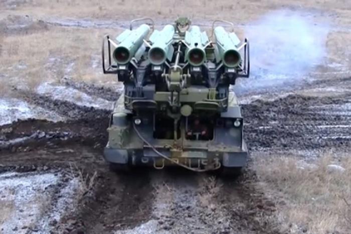 Украинские военные обкатали «Бук» и попали на видео