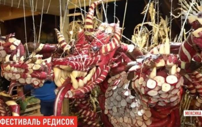 В Мексике прошел фестиваль редиски