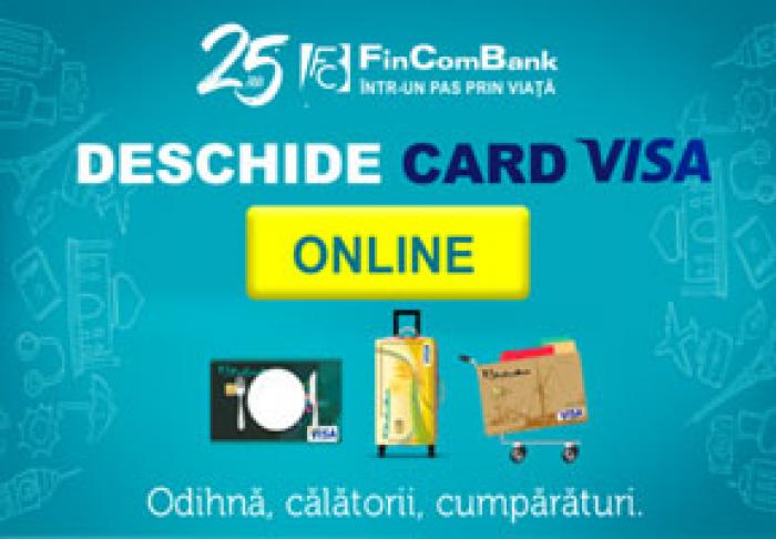 SOLICITĂ UN CARD ONLINE DE LA FINCOMBANK PENTRU TINE ȘI COPILUL TĂU