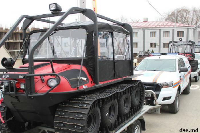 Спецтехника для молдавских спасателей