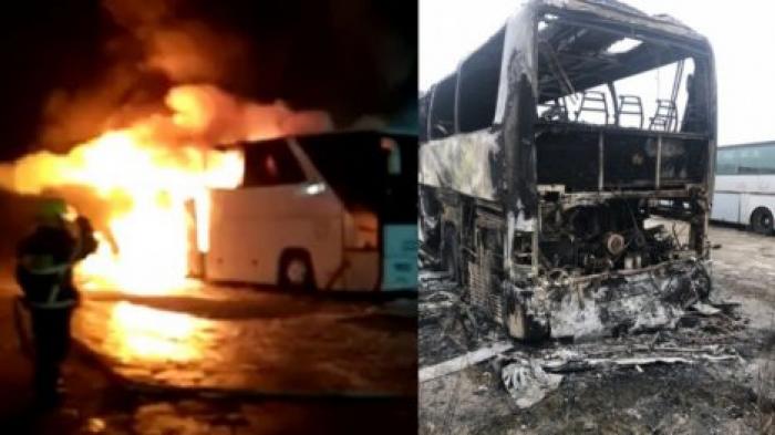 Владелец сгоревшего в Чадыр-Лунге автобуса утверждает, что поджог устроили конкуренты