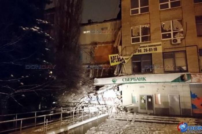 В Новочеркасске обрушилось четырехэтажное здание