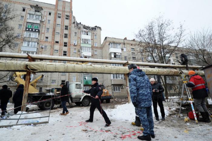 Жители Шахт рассказали о последствиях взрыва в жилом доме