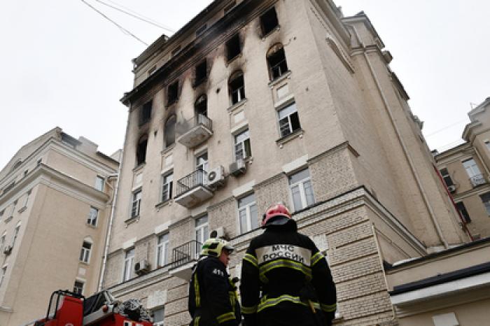 Число жертв пожара в «звездном доме» в Москве возросло до девяти