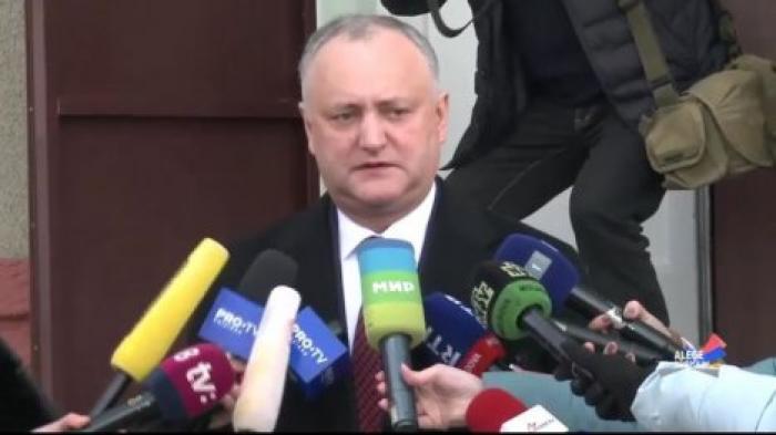 Игорь Додон проголосовал и призвал граждан активно участвовать в выборах