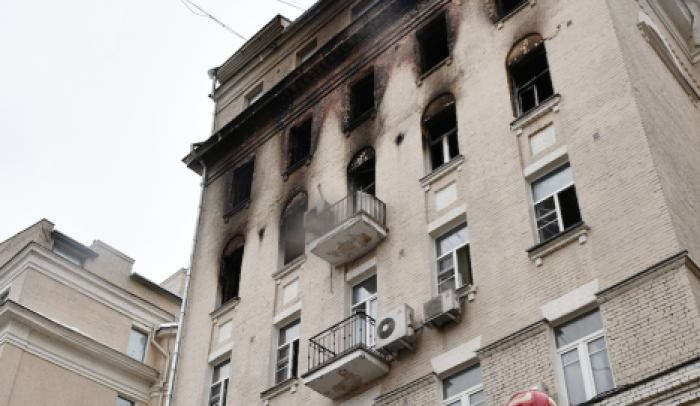 Пожар в "звездном доме" в Москве унес жизни шести человек