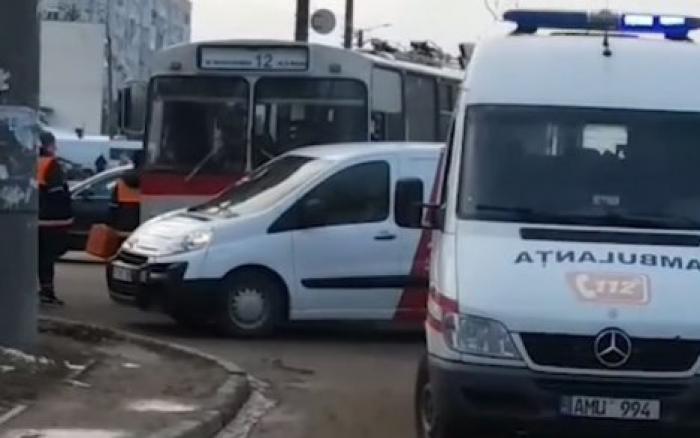 В столице произошла авария: один человек пострадал