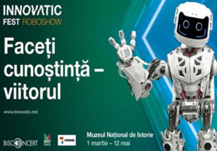 LA CHIŞINĂU A ÎNCEPUT FESTIVALUL DE TEHNICĂ ROBOTICĂ INNOVATIC FEST ROBOSHOW