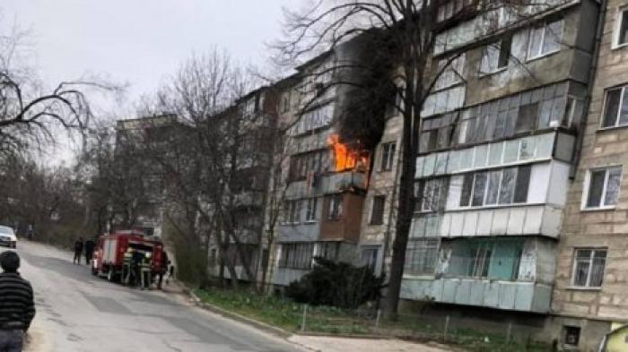 На Буюканах вспыхнул пожар в квартире