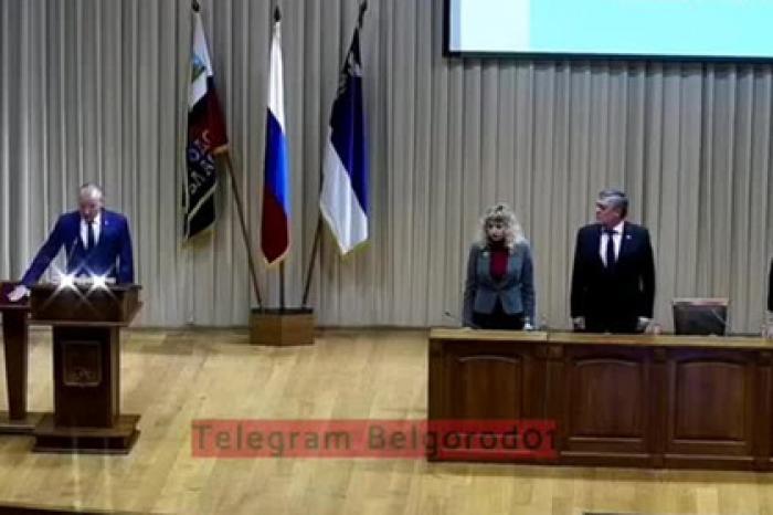Новый мэр Белгорода принял присягу под марш из «Звездных войн»