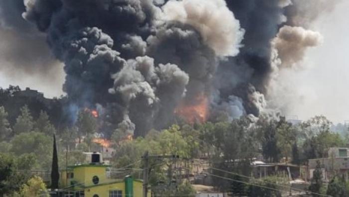 Рынок пиротехники взорвался в Мексике