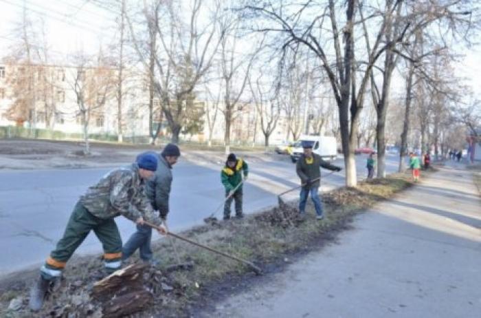 В Кишиневе началась генеральная весенняя уборка