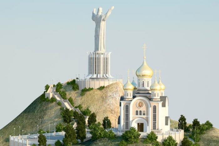 В России открестились от 68-метровой статуи Христа