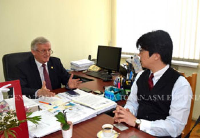 ​AMBASADORUL JAPONIEI SUSŢINE EFORTURILE MOLDOVEI DE DEZVOLTARE A ŞTIINŢEI