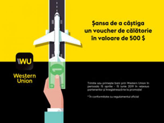 ​Câştigă un voucher de vacanţă datorită transferurilor Western Union de la MAIB