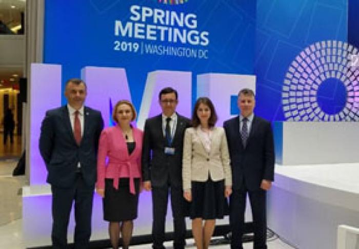 DELEGAȚIA REPUBLICII MOLDOVA A PARTICIPAT LA ȘEDINȚELE DE PRIMĂVARĂ ALE FMI ȘI BM