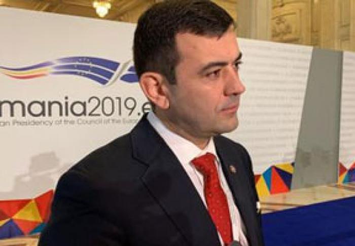 MINISTRUL ECONOMIEI AL MOLDOVEI A ŢINUT UN DISCURS LA REUNIUNEA MINISTERIALĂ A PARTENERIATULUI ESTIC PRIVIND DOMENIUL ENERGETIC