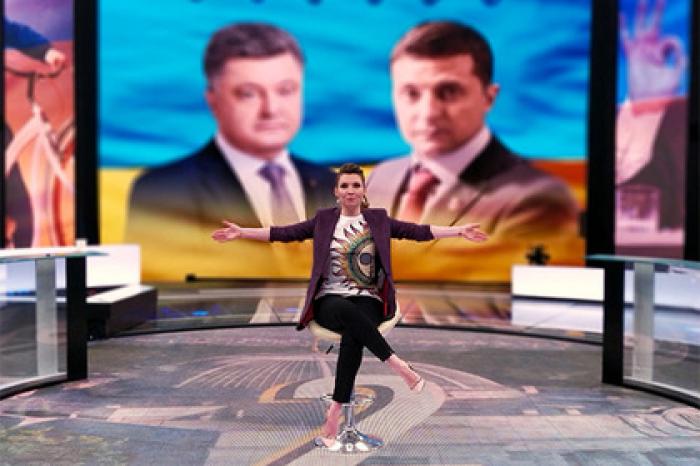 Скабеева вызвалась провести дебаты Порошенко и Зеленского