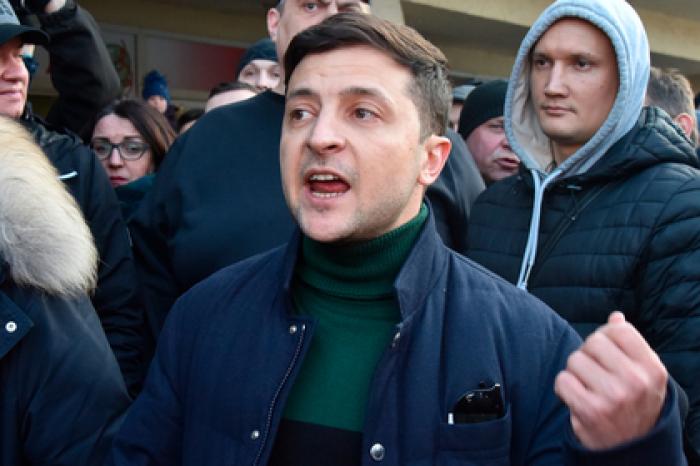 Зеленский бросил вызов Порошенко на стадионе «Олимпийский»