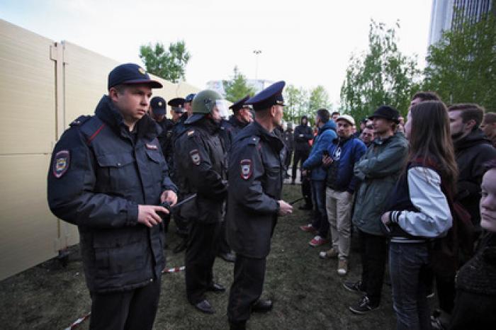 Число арестованных за участие в протестах в Екатеринбурге выросло
