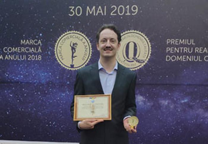 COMPANIA „RITLABS” A 5-A OARĂ ESTE PRINTRE CÂȘTIGĂTORII CONCURSULUI NAȚIONAL «MARCA COMERCIALĂ A ANULUI».