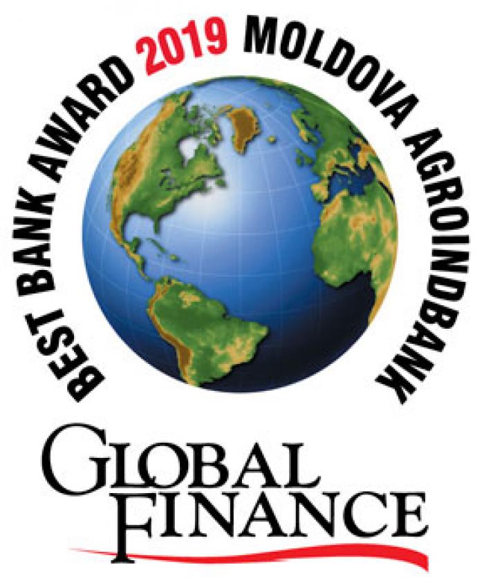 GLOBAL FINANCE: MOLDOVA AGROINDBANK - ЛУЧШИЙ БАНК МОЛДОВЫ