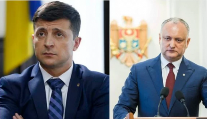 Игорь Додон провел телефонный разговор с избранным президентом Украины Владимиром Зеленским