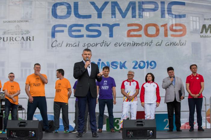 Кандидат Молдовы на Нобелевскую премию мира 2019 года участвовал в IX спортивном мероприятии "Olympic Fest"