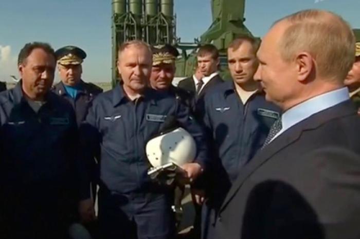 Летчики поделились с Путиным впечатлениями от Су-57
