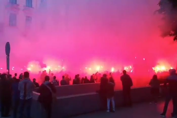 Националисты устроили марш в Одессе в годовщину пожара в Доме профсоюзов