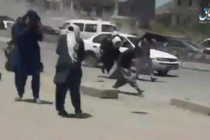 Подрыв смертника в Кабуле попал на видео