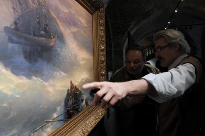 Появились подробности о картинах Айвазовского на затонувшем пароходе