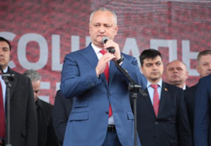 ​PREŞEDINTELE IGOR DODON A ÎNDEMNAT BLOCUL ACUM SĂ FORMEZE UN GUVERN DE COALIŢIE CU SOCIALIŞTII