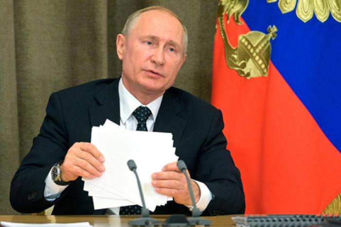 Путин удивился «летающей» земле в Ленинградской области